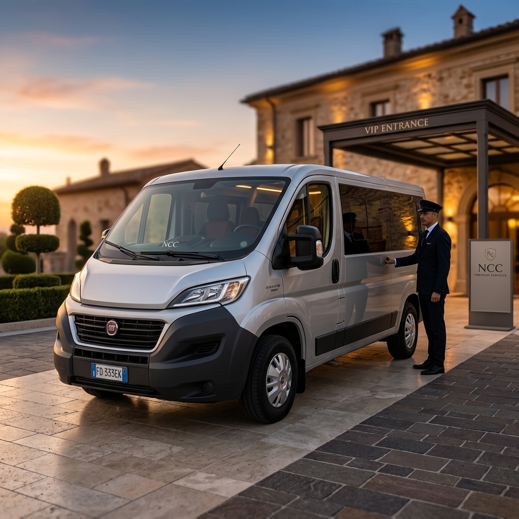 Van Mercedes NCC Bologna 24 per transfer premium a Bologna